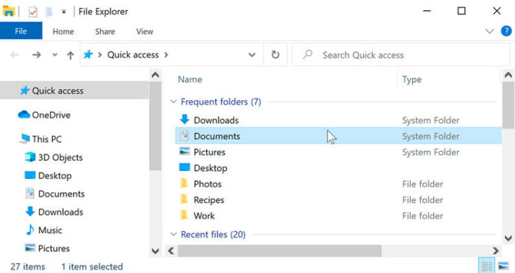 Các thao tác với File và Folder trong Windows Explorer