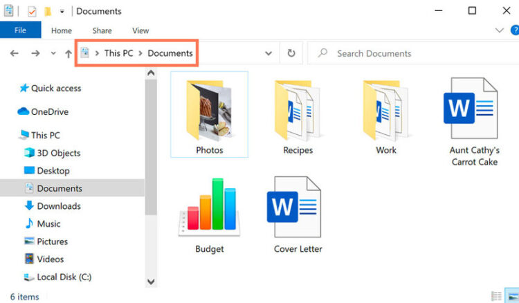 Các thao tác với File và Folder trong Windows Explorer