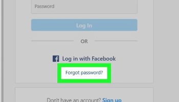 Cách lấy lại mật khẩu Instagram trên máy tính