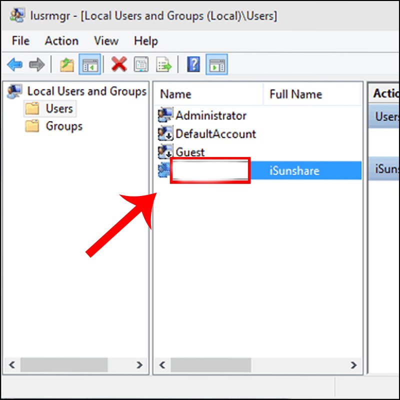 Cách đổi tên User trong Win 10 bằng Local Users and Groups dễ dàng
