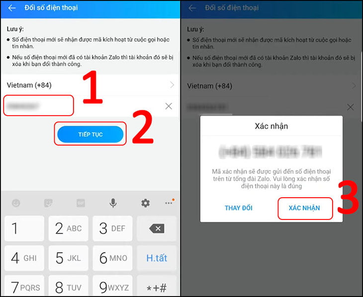 Cách lấy lại mật khẩu Zalo bằng số điện thoại khác đơn giản