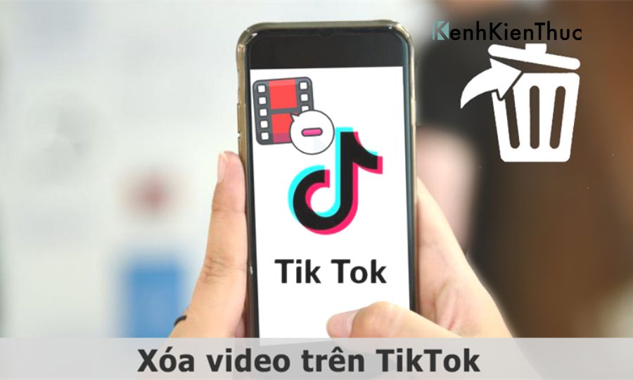 Cách xóa video trên TikTok