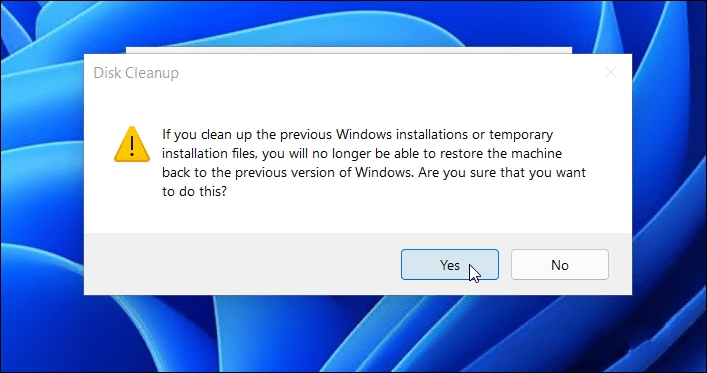 Cách xóa Windows.old bằng Disk Cleanup