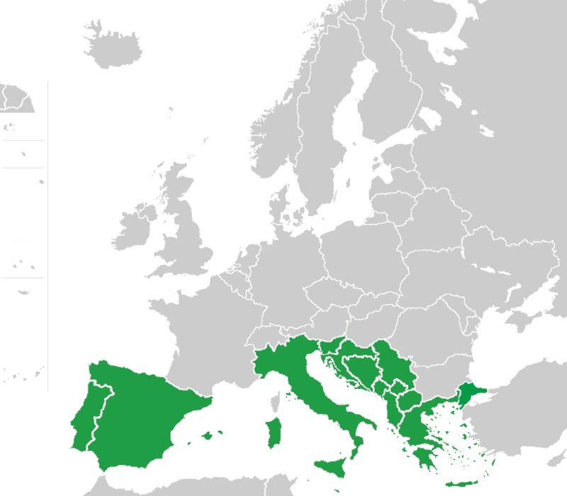 Các quốc gia Nam Âu