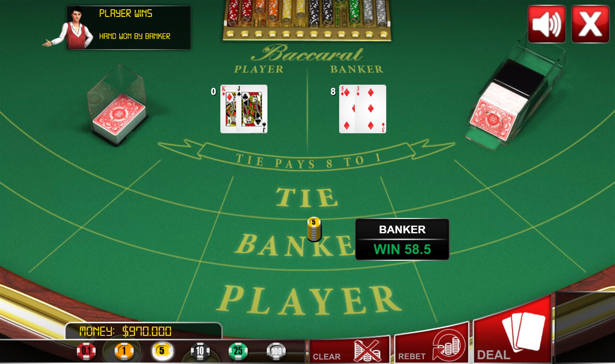 Cách hiệu quả nhất để đặt cược vào hòa trong Baccarat - Debet